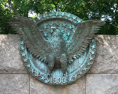 eagle franklin roosevelt memorial washington dc